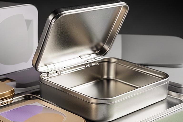 Premium-Metalldosen aus Weissblech und Aluminium mit Klappdeckel